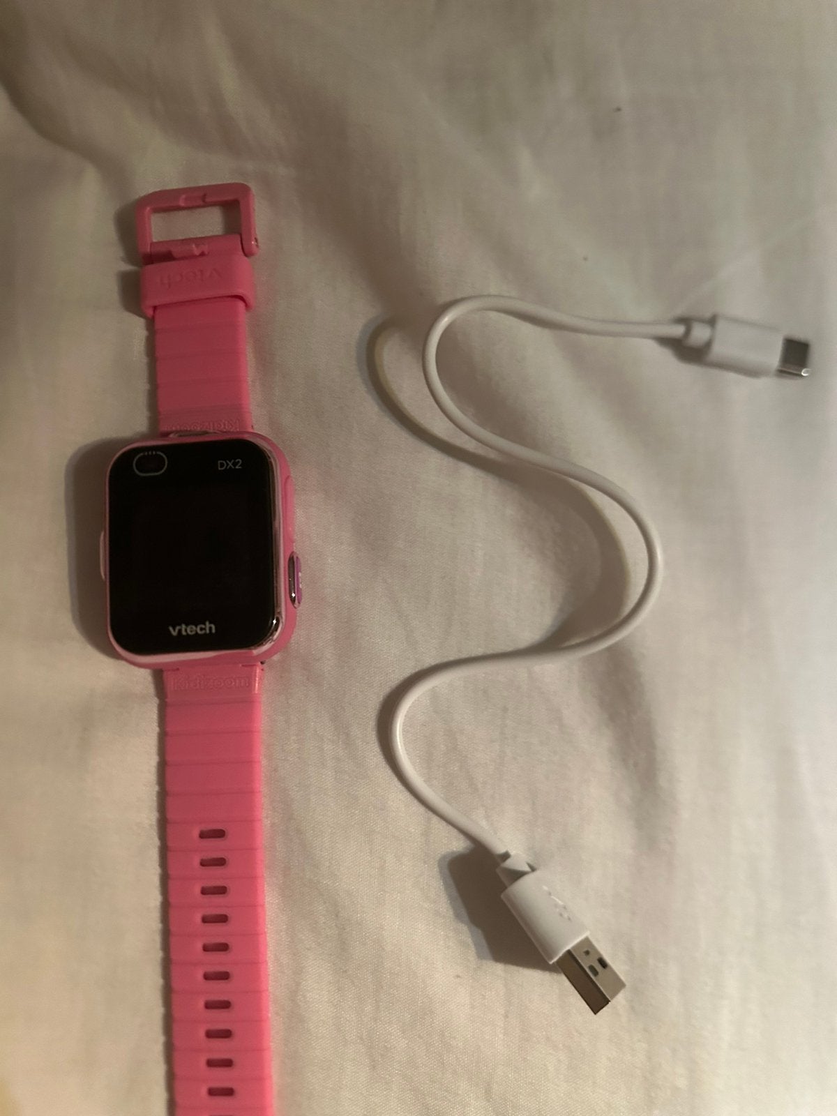 Kinder smartwatch, Sieraden, Tassen en Uiterlijk, Horloges | Kinderen, Verzenden, Gebruikt, Roze, Meisje