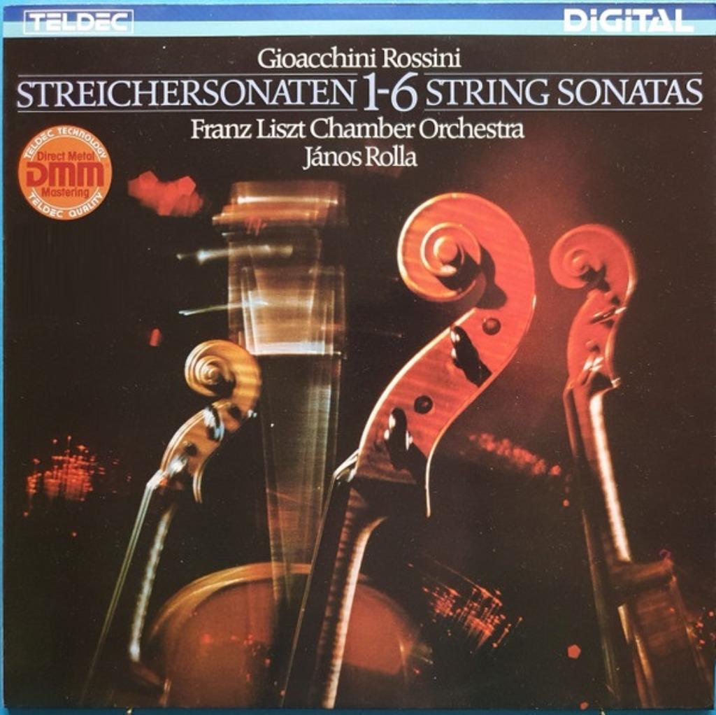 Gioacchino Rossini – Streichersonaten 1-6 String Sonatas, Kamermuziek, Ophalen of Verzenden, Zo goed als nieuw, 12 inch
