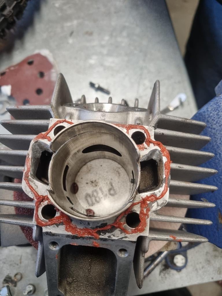 Parmakit 70cc, Ophalen, Cilinder