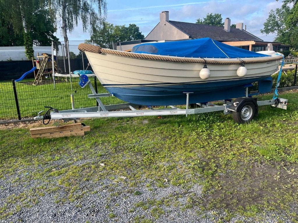 Sloep Albatros 21 met boottrailer, Watersport en Boten, Sloepen, Bilgepomp, Binnenboordmotor, Diesel, Ophalen of Verzenden