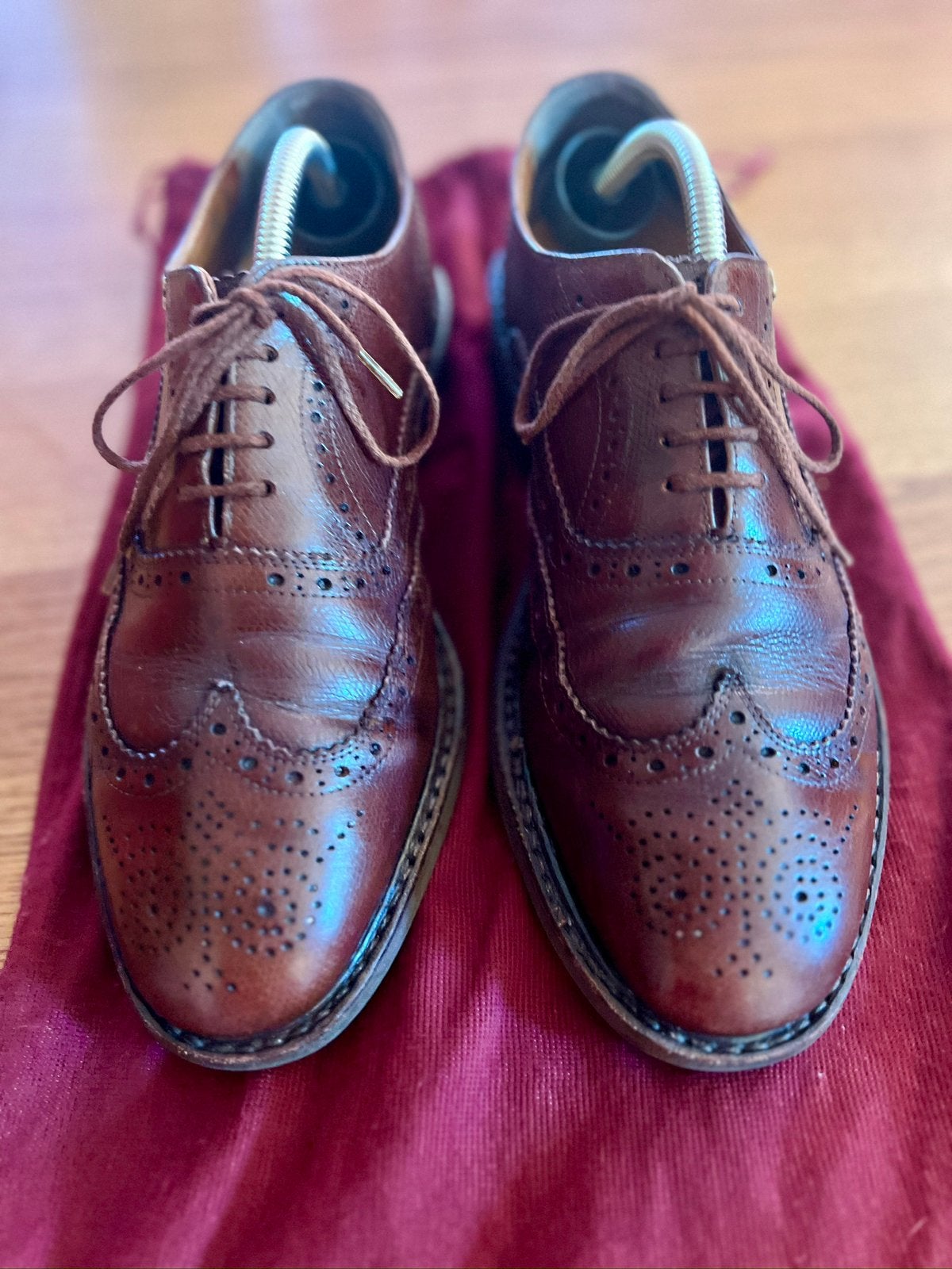 Greve Brooks handgemaakte herenschoenen 42,5 nieuwstaat, Kleding | Heren, Ophalen of Verzenden, Zo goed als nieuw, Blauw