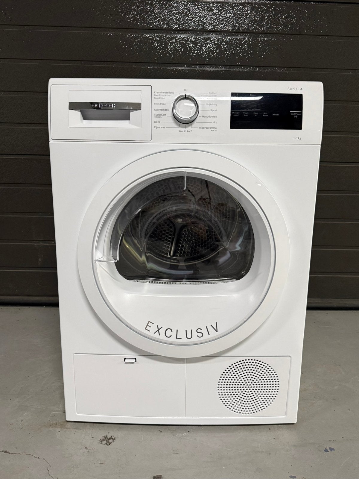BOSCH SERIE 4 8KG A++ AUTODRY WARMTEPOMP DROGER MET GARANTIE, Overige typen, 8 tot 10 kg, Ophalen of Verzenden, Zo goed als nieuw