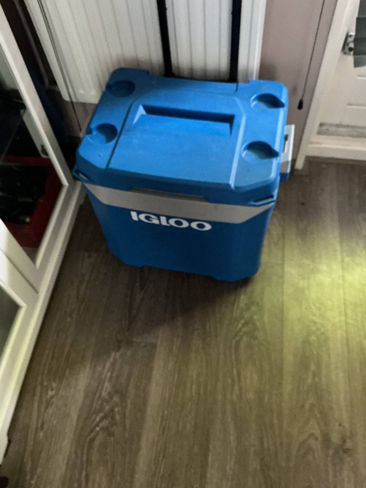 Grote Igloo Viskoffer / Koelbox met Wielen, Ophalen, Gebruikt, Koelbox, Koelelement