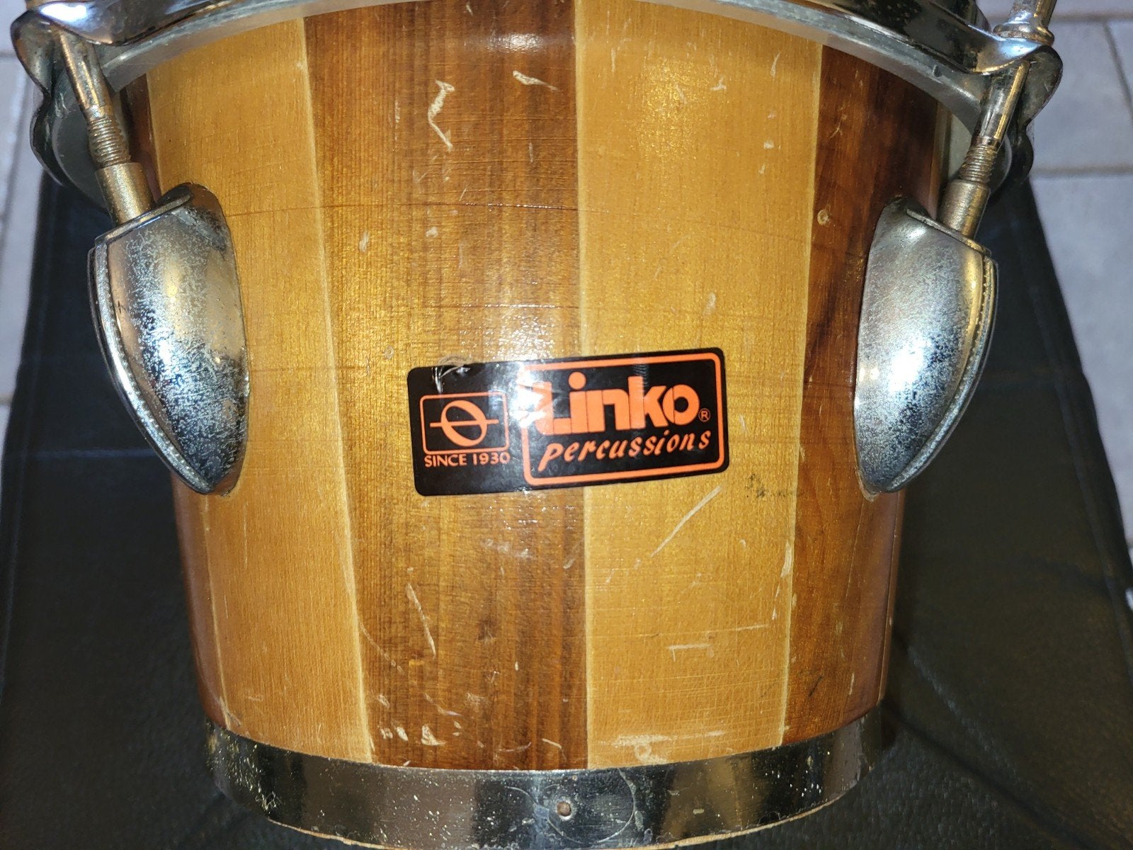 Vintage Linko Bongo - Mooi laag geluid, Ophalen of Verzenden, Gebruikt, Trommel