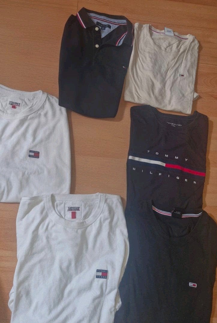 Tommy Hilfiger/Alpha/Explicit - Maat M/L, Maat 52/54 (L), Meerkleurig, Ophalen of Verzenden, Zo goed als nieuw