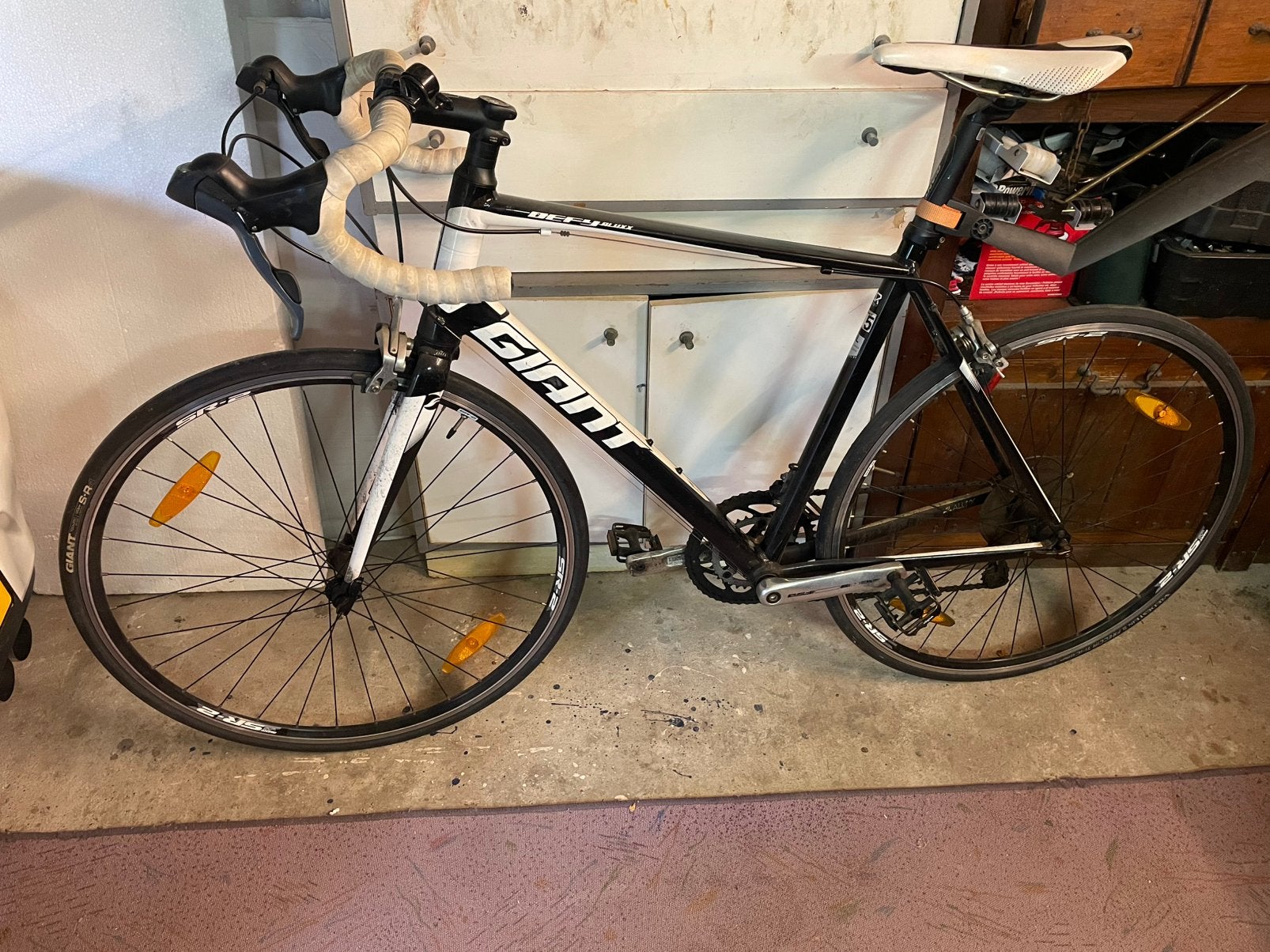 Giant Defy 5 M/L wit frame, Fietsen en Brommers, Fietsen | Racefietsen, Gebruikt, Heren, Giant, Meer dan 20 versnellingen, 28 inch
