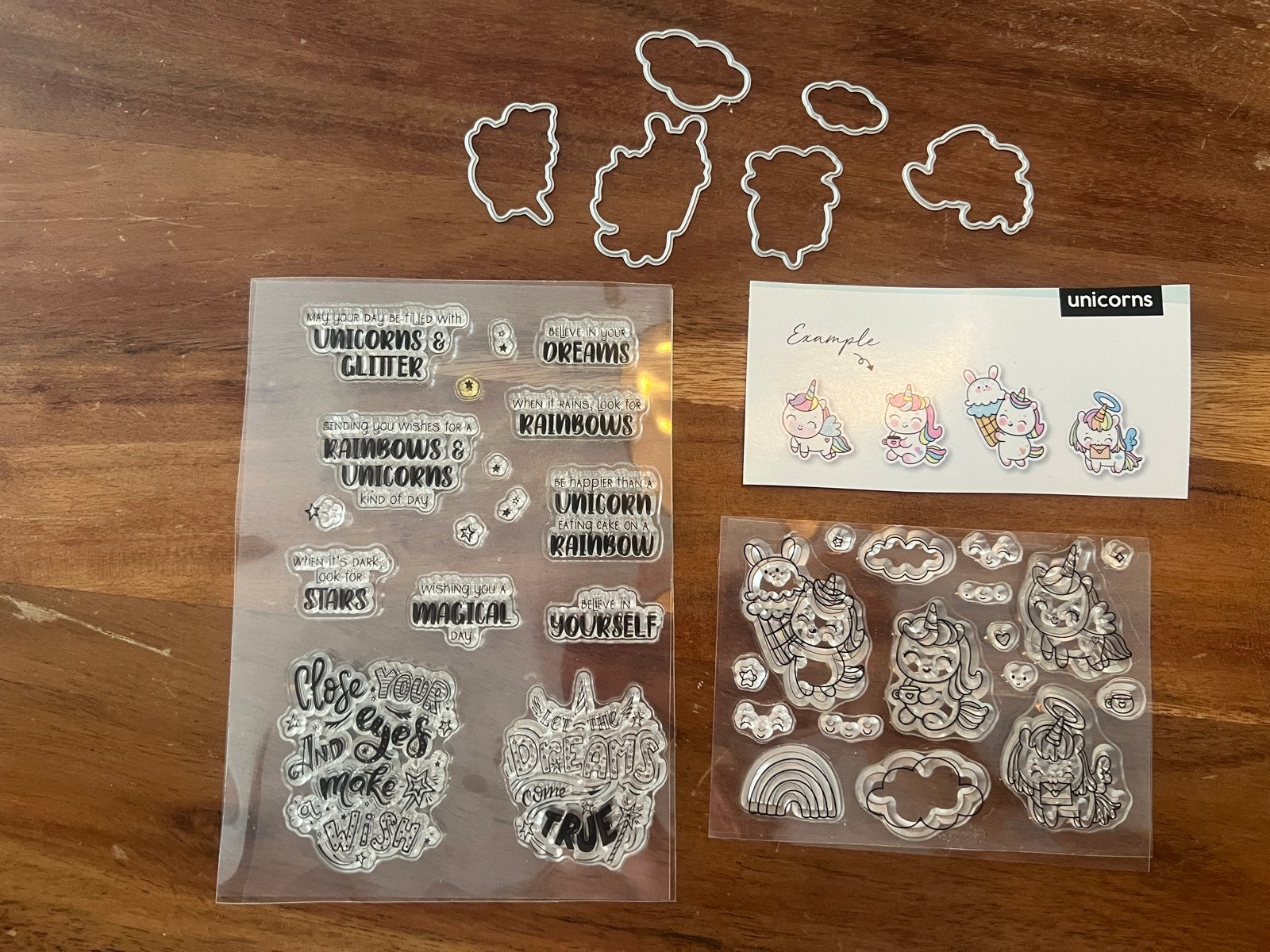 Studio Light Mini Friendz - Unicorns, Ophalen of Verzenden, Zo goed als nieuw, Clearstamp