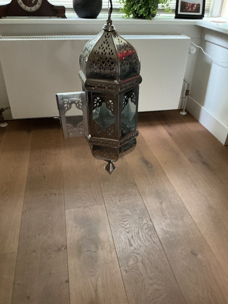Oosterse lamp, Huis en Inrichting, Zo goed als nieuw, Glas, Oosters, E27 (groot)