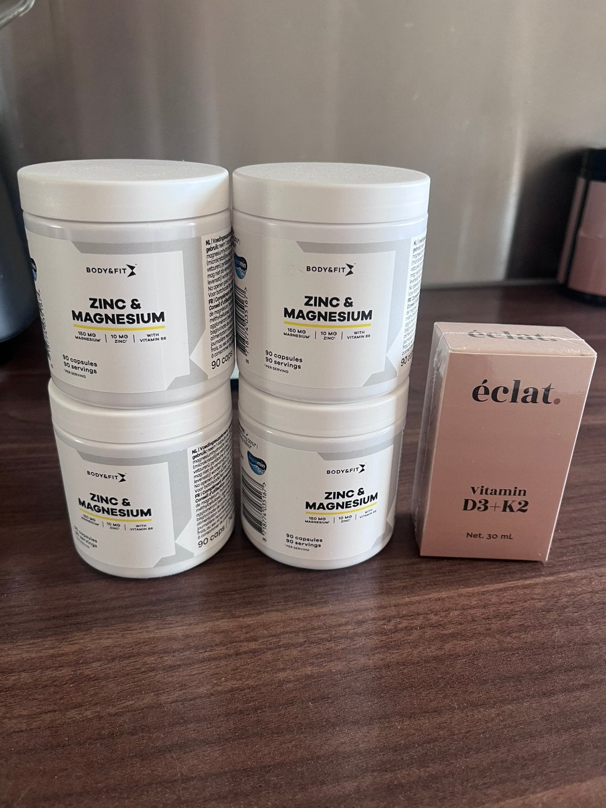 Nieuw - 4x zink en magnesium en 1x vitamine D3+K2, Ophalen of Verzenden, Nieuw, Overige typen