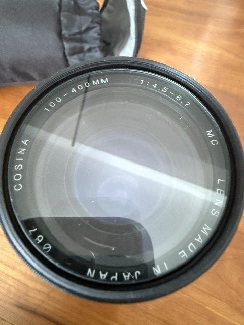 tele lens, Audio, Tv en Foto, Fotografie | Lenzen en Objectieven, Overige merken, Zo goed als nieuw, Beschermhoes/tas, Canon EF-S