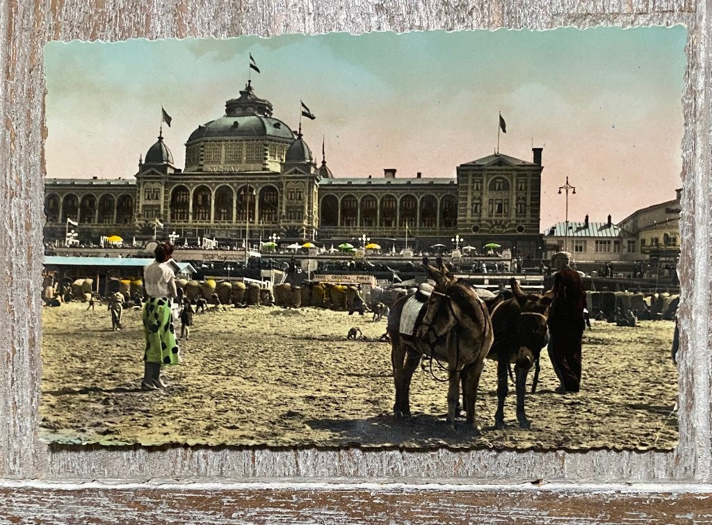 Scheveningen. Kurhaus, Verzenden, 1940 tot 1960, Gelopen, Zuid-Holland