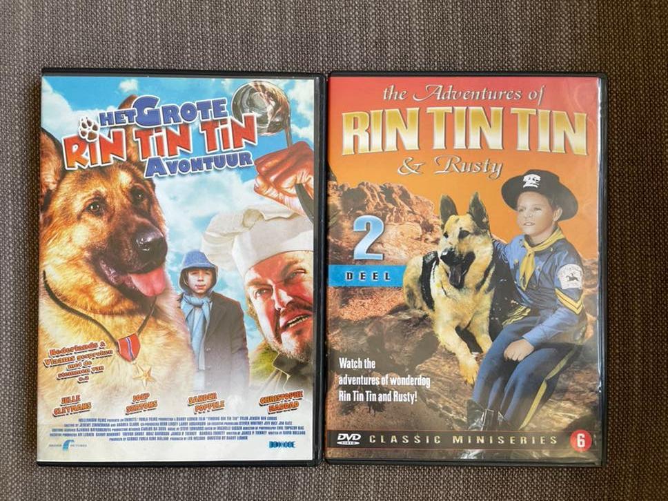 Rin Tin Tin - Het Grote Avontuur & The Adventures (Deel, Avontuur, Alle leeftijden, Ophalen of Verzenden, Zo goed als nieuw