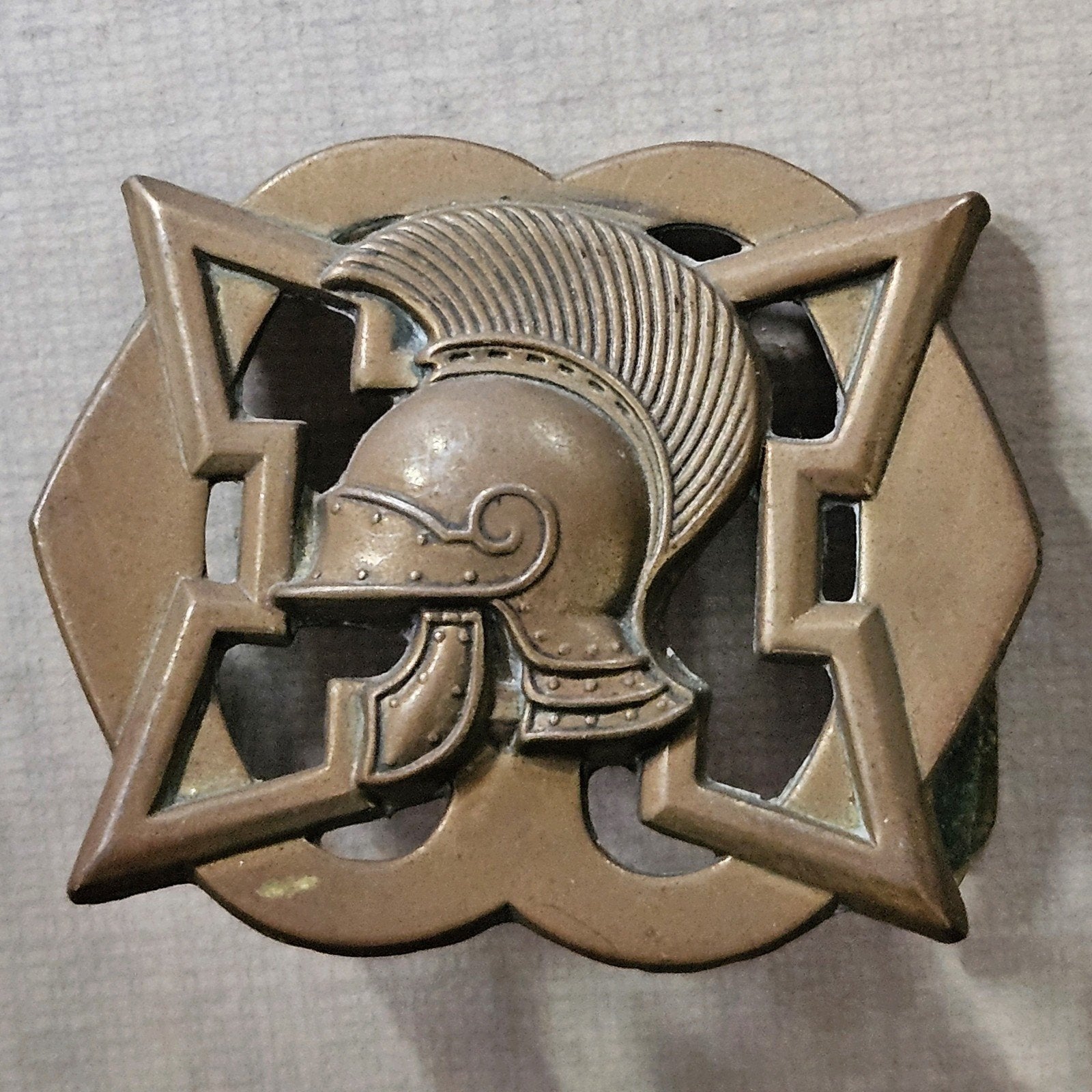 Opzichter van Fortificatiën  genie baret embleem, Ophalen of Verzenden