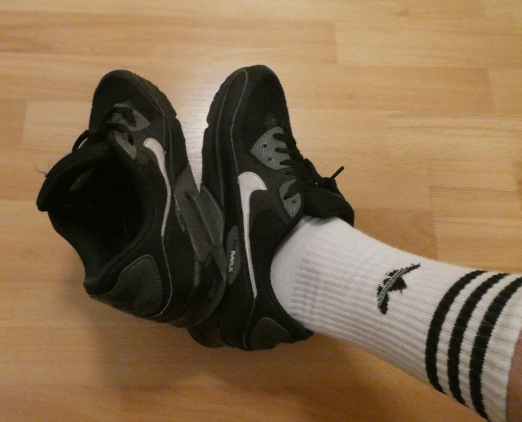 Nike Air Max 90 "Black Grey Blue" maat 44, Zwart, Nike Air Max 90, Ophalen of Verzenden, Sneakers of Gympen