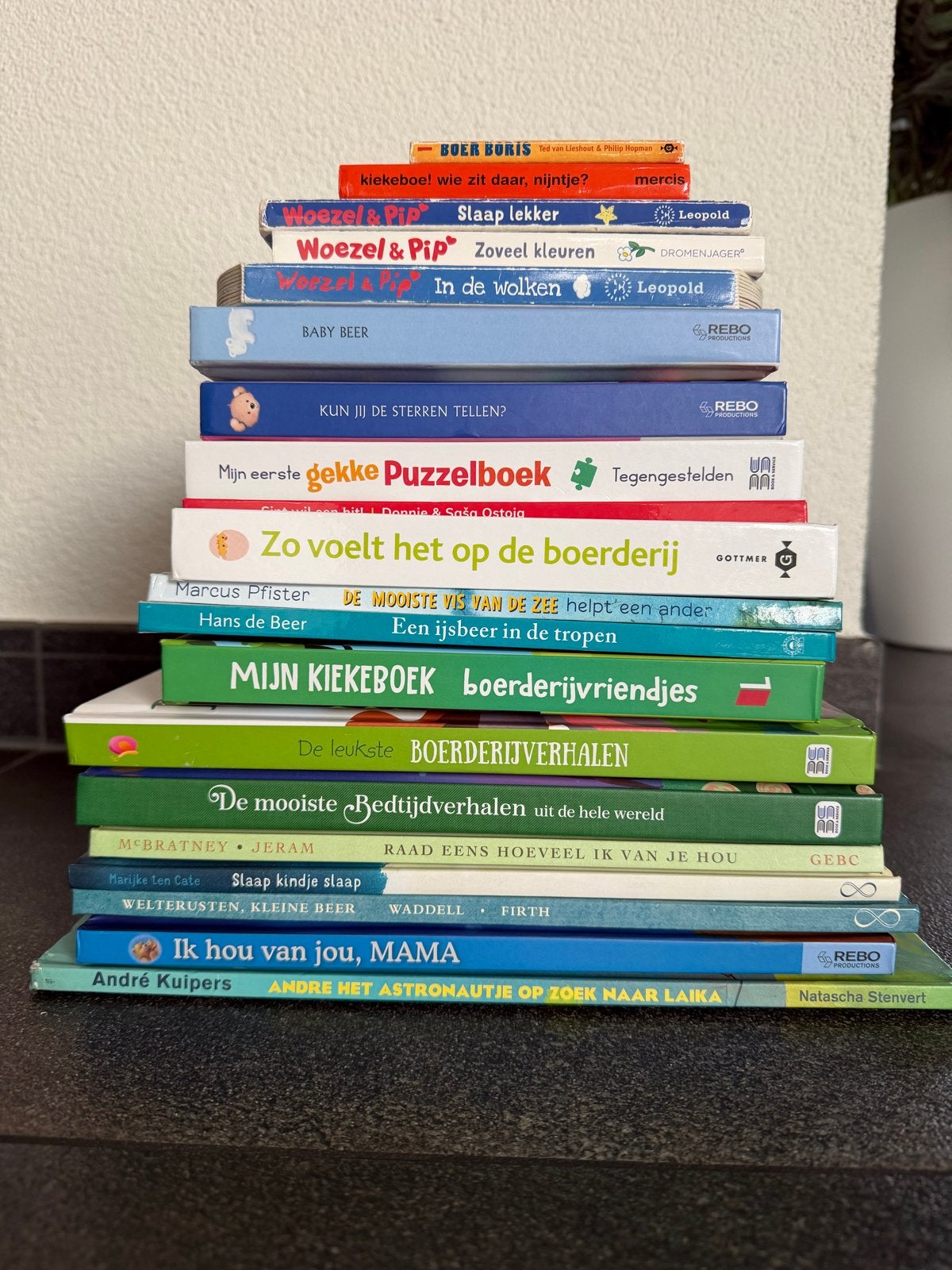 Grote stapel kinderboeken (20 stuks), Ophalen, Gelezen