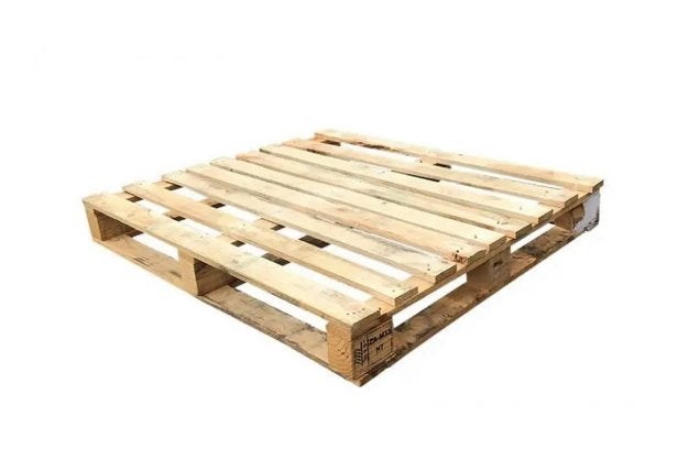 GRATIS 2 houten pallets. Blokpallet. In zeer goede staat!!, Ophalen, Zo goed als nieuw, Pallet, Minder dan 200 cm
