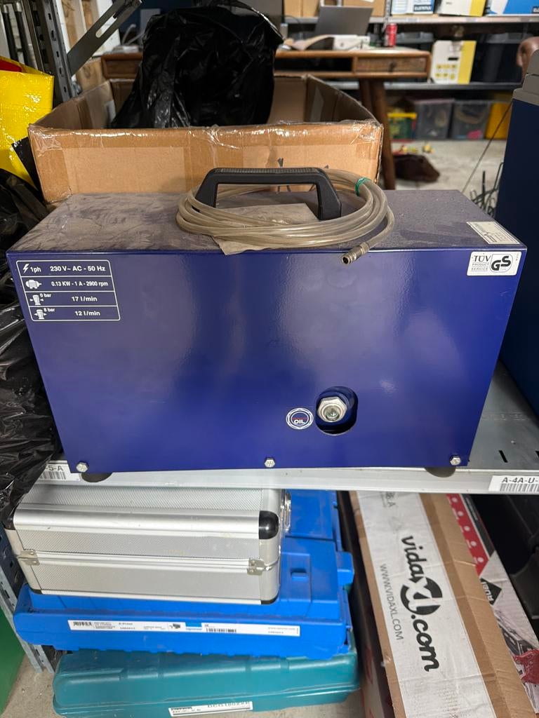 Airbrush Compressor EURO-TEC - Services Almere, Hobby en Vrije tijd, Overige Hobby en Vrije tijd, Ophalen, Gebruikt