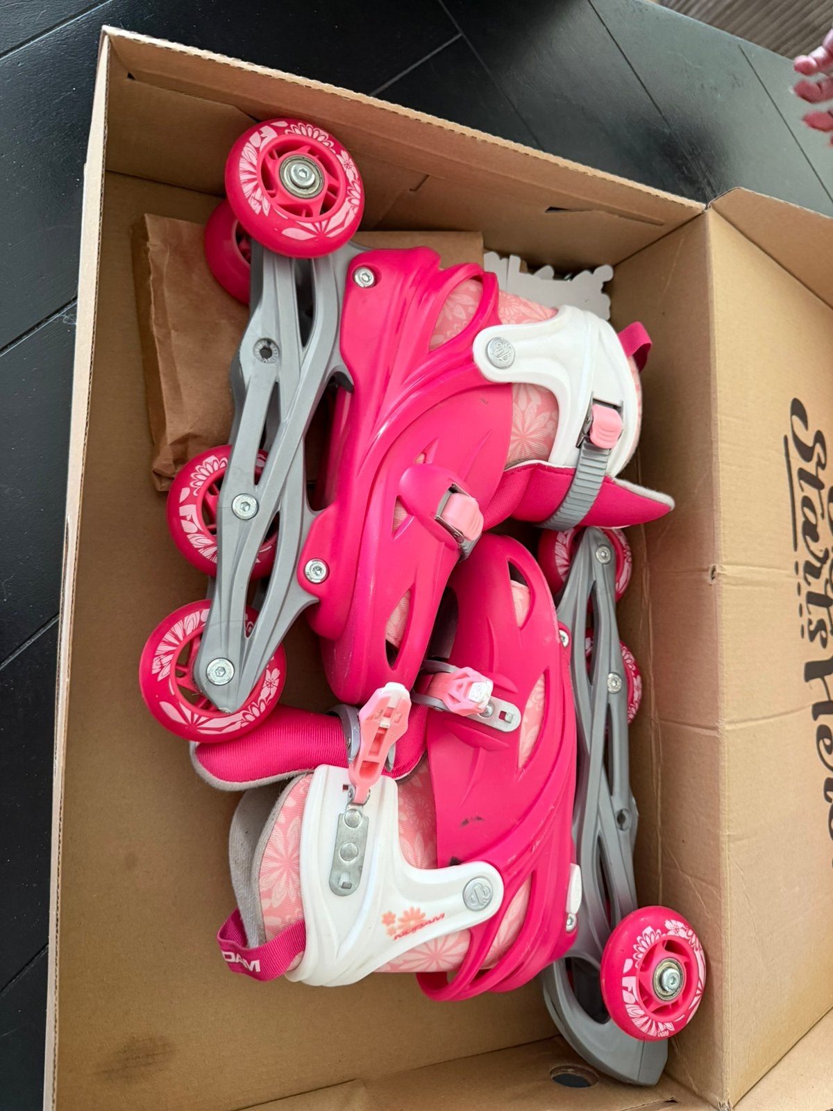 Nijdam inline skates 3-in-1, Kinderen en Baby's, Speelgoed | Buiten | Rolschaatsen, Ophalen, Zo goed als nieuw