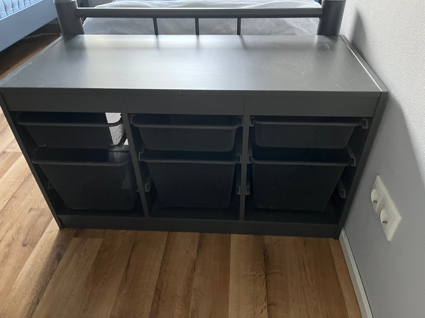 Trofast opberger van Ikea in GRIJS! Nog als nieuw!!, Ophalen, Zo goed als nieuw