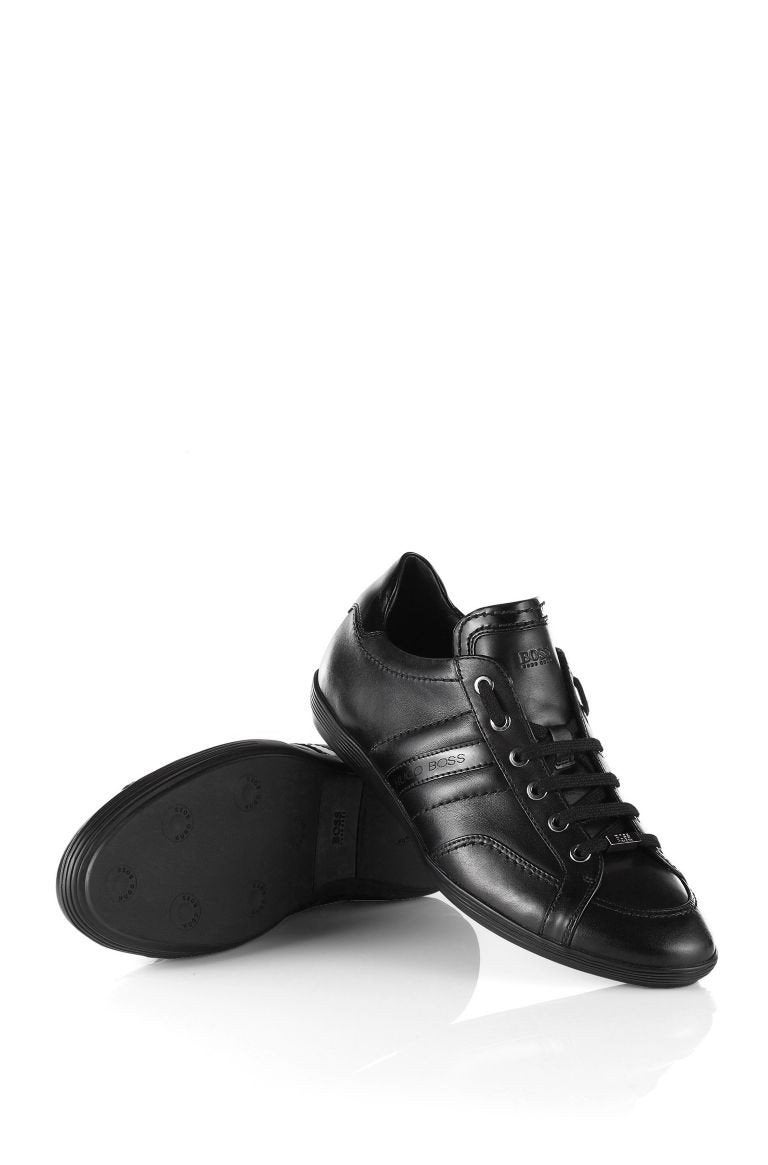 Nette lederen Hugo Boss schoenen, Ophalen of Verzenden, Zo goed als nieuw, Zwart