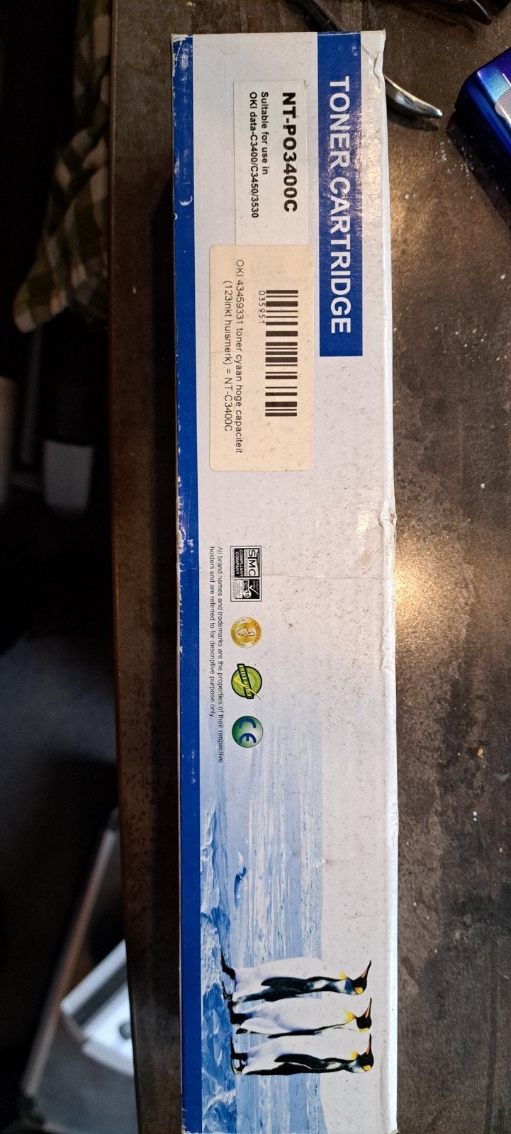 Nieuwe OKI NT-P0340C Toner Cartridge C301/C321/C330/C331/C53, Computers en Software, Kleur printen, Nieuw, Ophalen of Verzenden