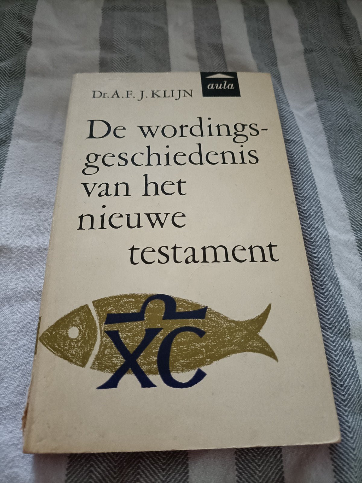 De wordingsgeschiedenis van het nieuwe testament 1973, Ophalen of Verzenden, Gelezen, Dr. A.F.J. Klijn, Christendom | Katholiek