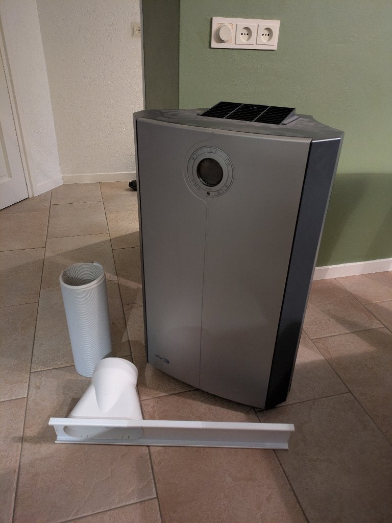 Zibro P639 mobiele airco, Ophalen, Gebruikt, 3 snelheden of meer, Koelen en Ontvochtigen