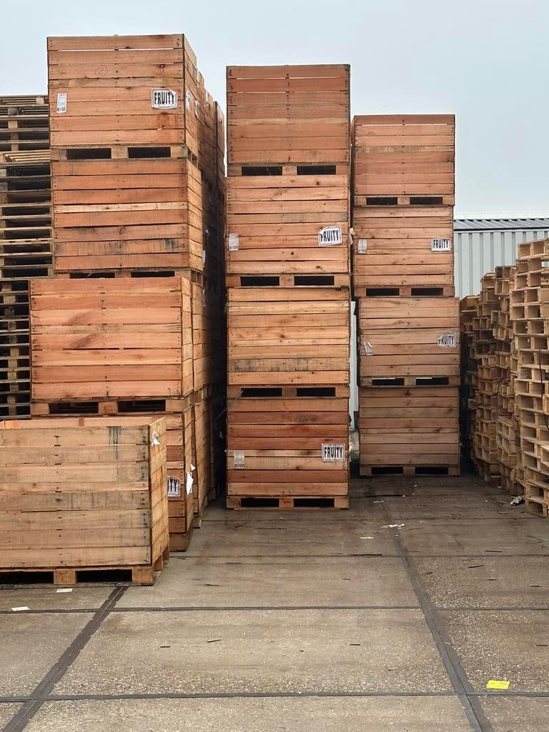 Palletbox plantenbak opslag bak, Doe-het-zelf en Verbouw, Kratten en Dozen, Ophalen, 100 cm of meer, 60 cm of meer, Zo goed als nieuw