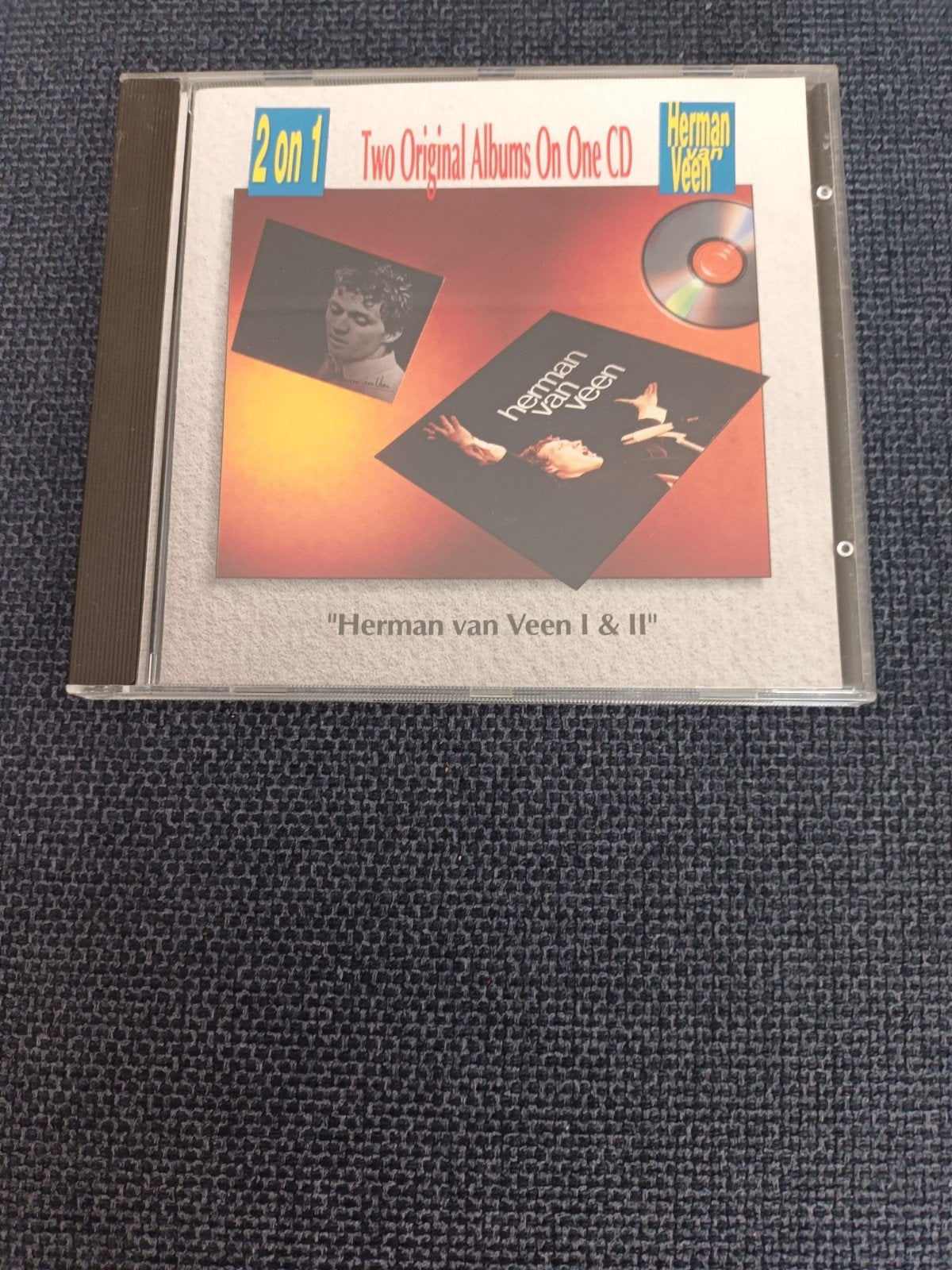HERMAN VAN VEEN - 2 on 1 - Two Original Albums On One CD, Ophalen of Verzenden, Zo goed als nieuw