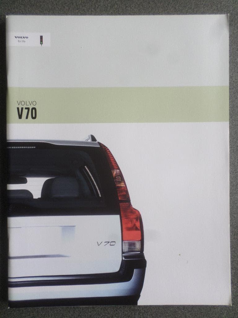 Volvo V70 2003 Brochure, Ophalen of Verzenden, Zo goed als nieuw, Volvo
