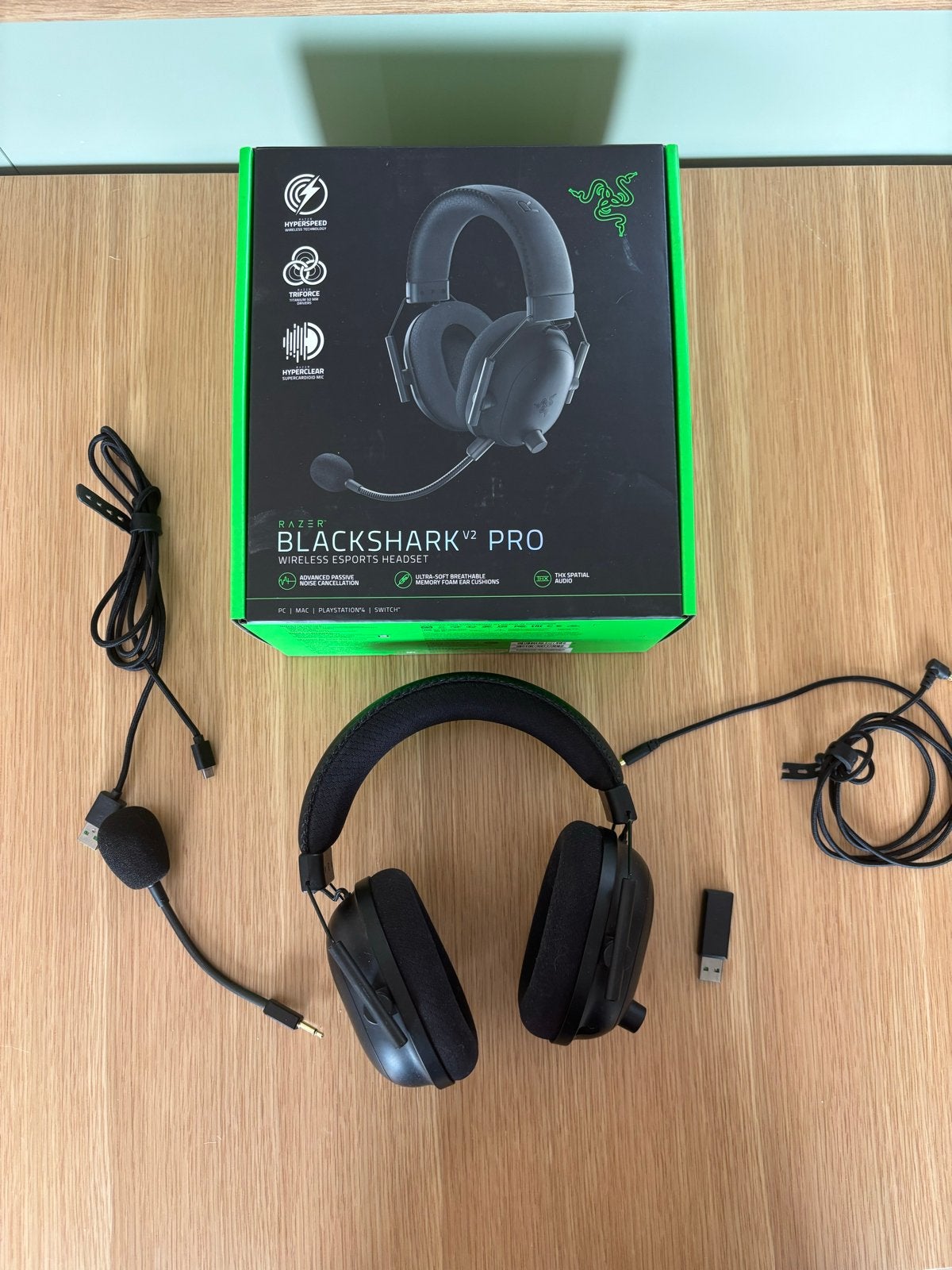 Razer BlackShark V2 Pro Gaming Headset, Ophalen, Gaming, Zo goed als nieuw, Razer