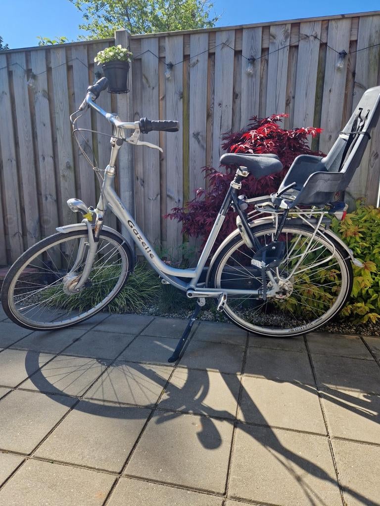 Gazelle orange maat 61 cm opknapfiets, Fietsen en Brommers, Fietsen | Dames | Damesfietsen, Ophalen of Verzenden