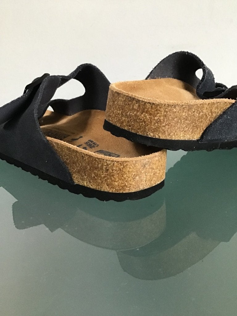 Birkenstock Arizona blauw 41 Soft Footbed | Gratis verzenden, Kleding | Dames, Schoenen, Sandalen of Muiltjes, Zo goed als nieuw