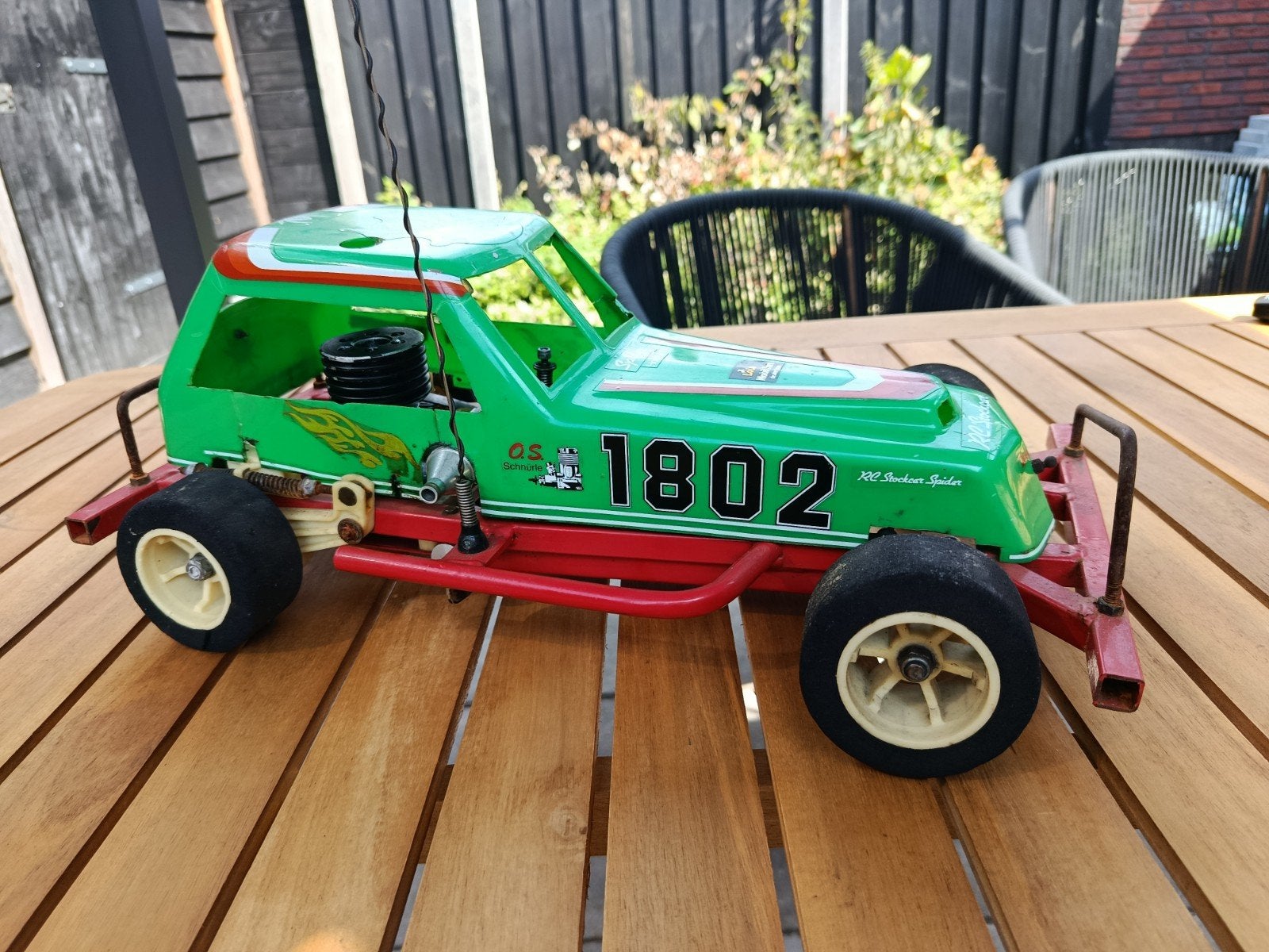 Stockcar met Veco .19, Ophalen of Verzenden, Onderdeel