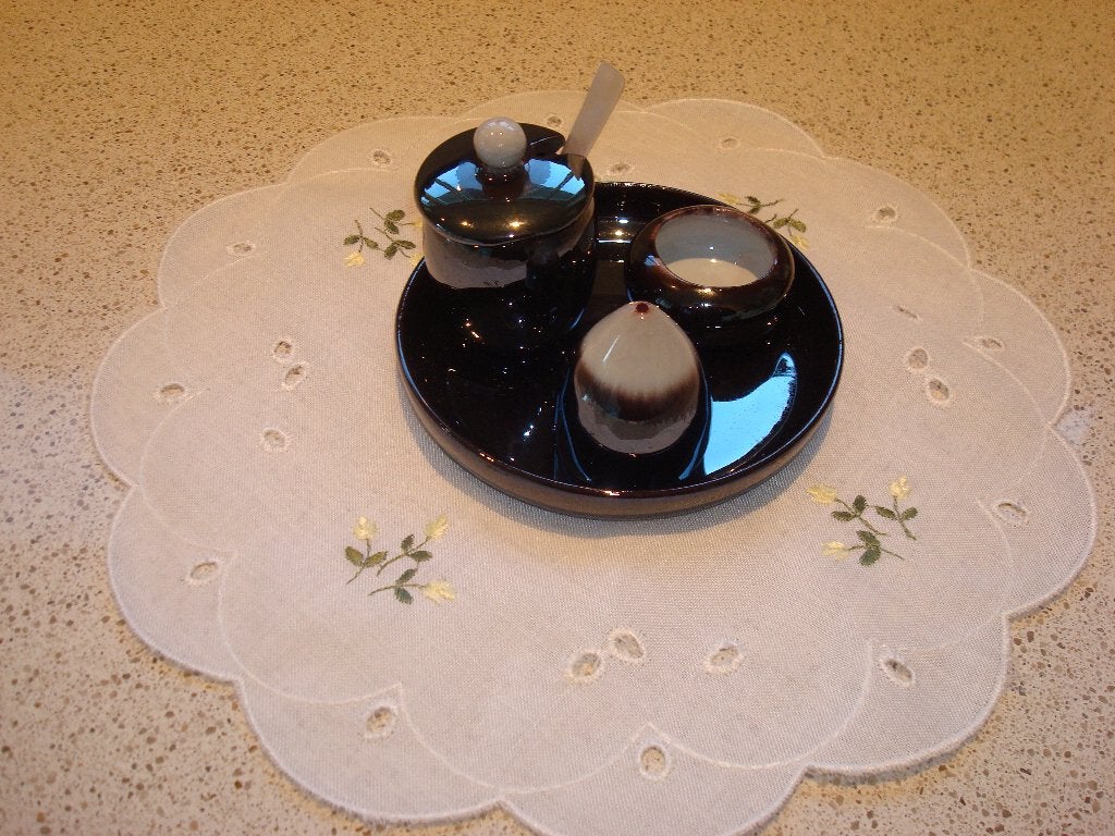 Bijzonder vijfdelig peper- en zoutstel Art Deco?, Ophalen of Verzenden