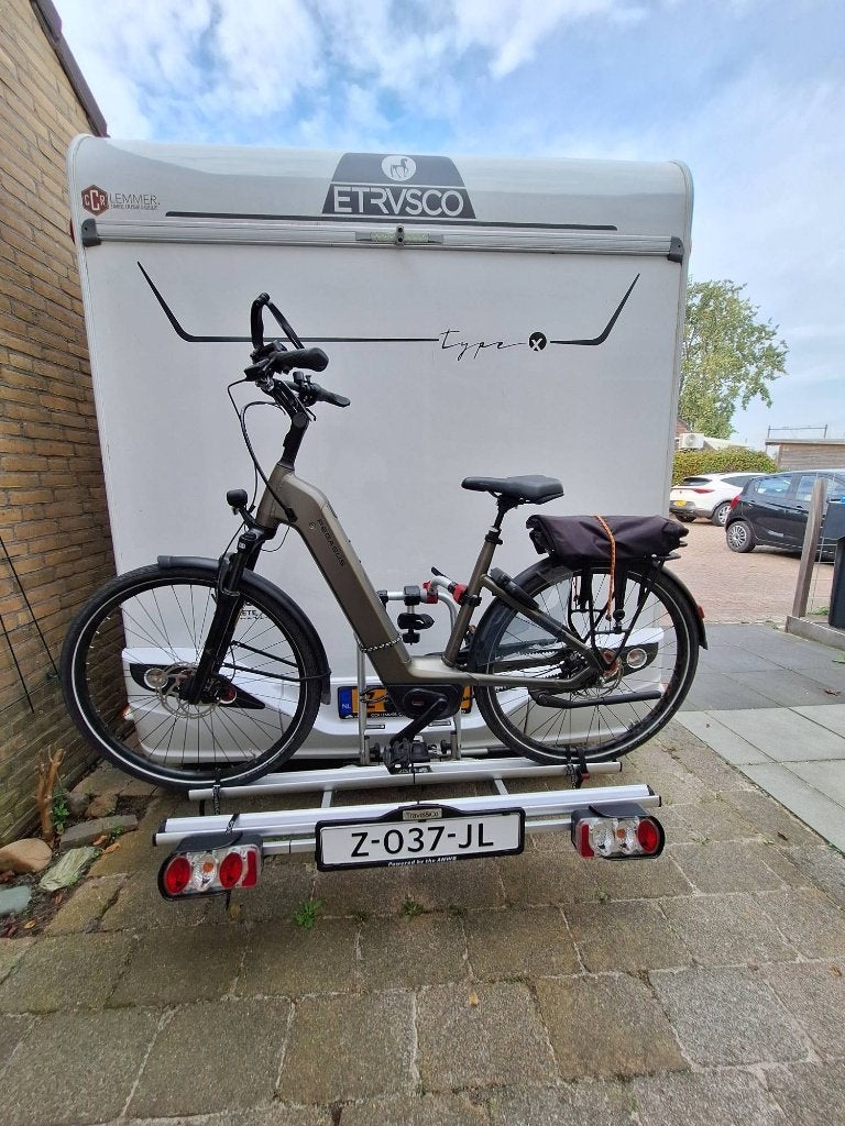 Fietsdrager voor e-bikes, Ophalen, Gebruikt, Brede banden, 2 fietsen