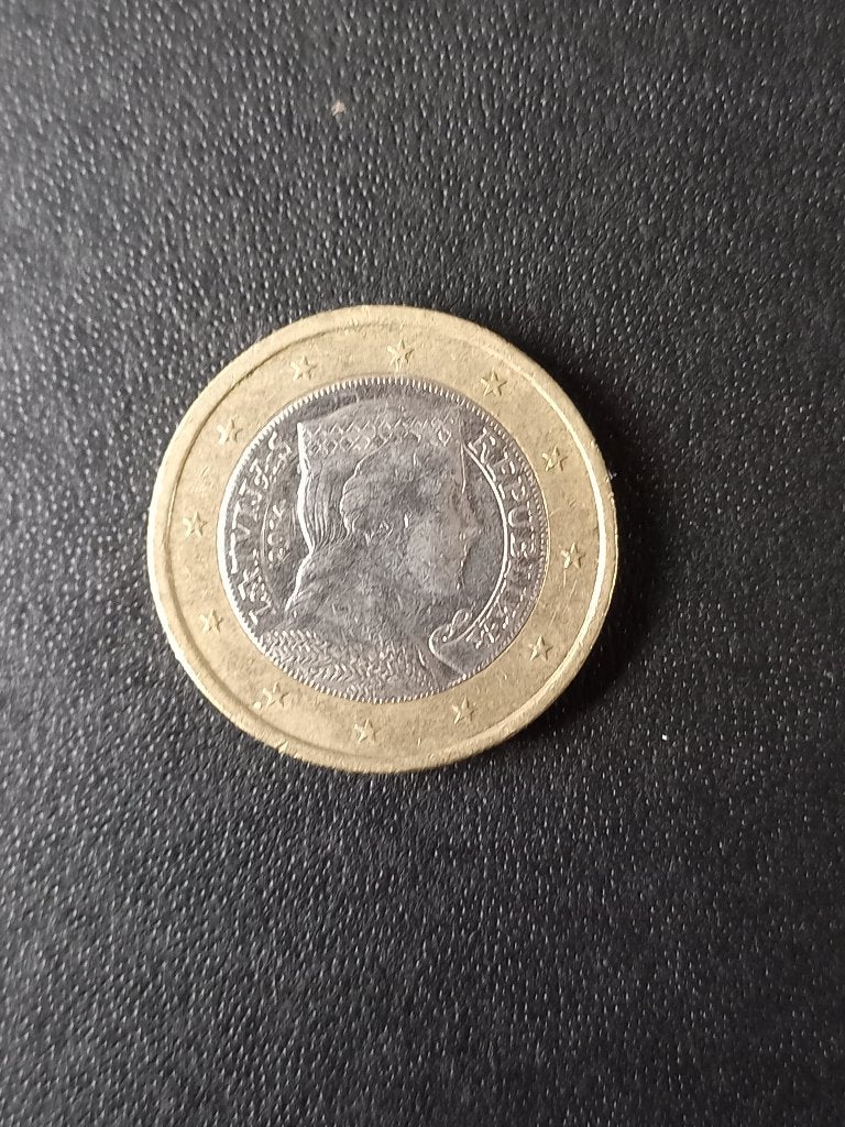 056: 1 Euro munt in nieuwstaat LETLAND 2014, Postzegels en Munten, Munten | Europa | Euromunten, Verzenden, Overige landen, 1 euro