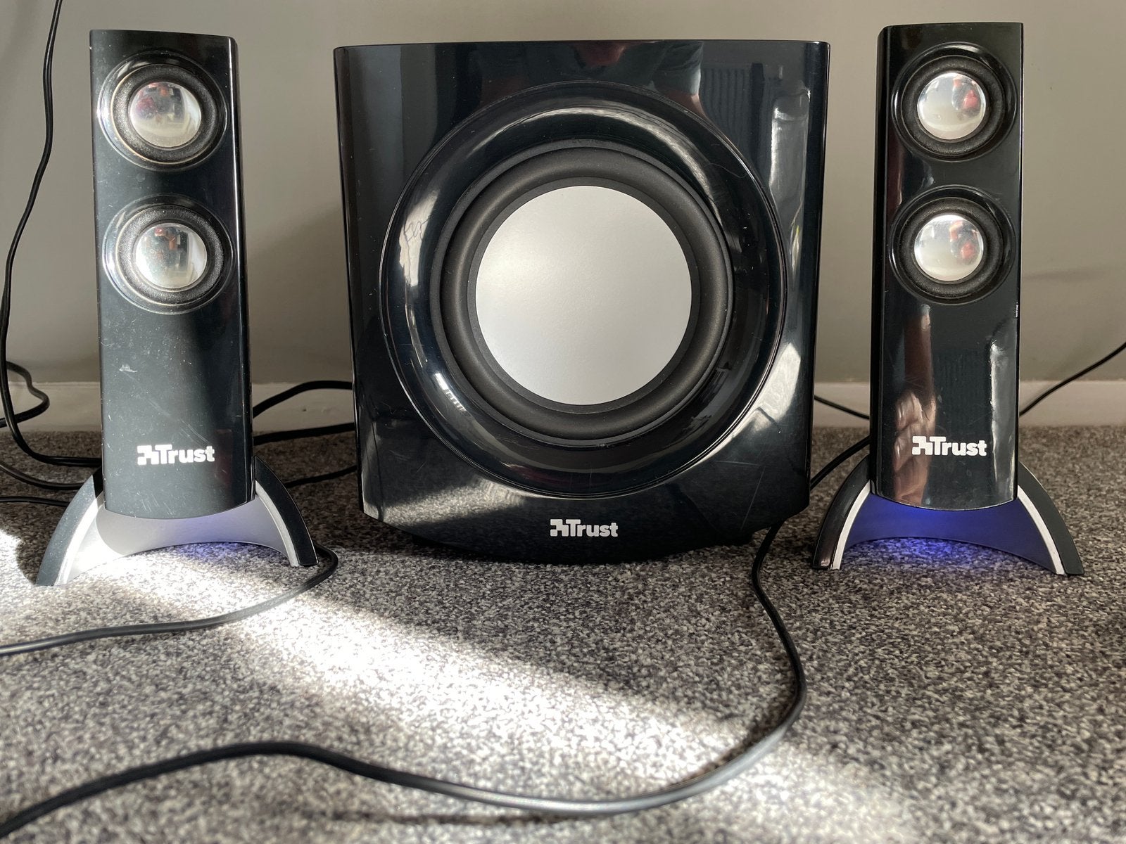 Trust 2.1 PC speakerset met subwoofer, Computers en Software, Ophalen, Zo goed als nieuw