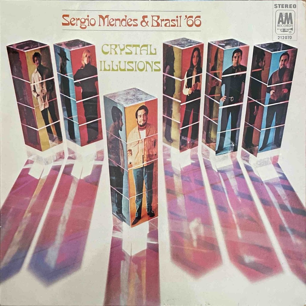 Sérgio Mendes & Brasil '66 - Crystal Illusions, LP, Ophalen of Verzenden, 12 inch, Inclusief binnenhoes