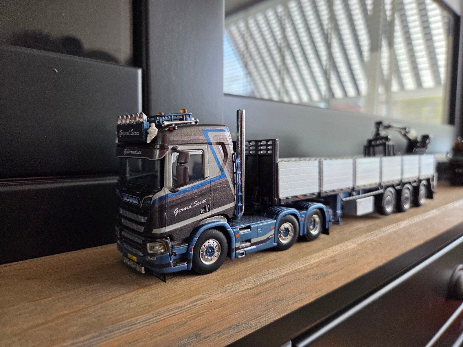 WSI Scania Gerard Serne, Overige merken, 1:50 of kleiner, Ophalen of Verzenden, Zo goed als nieuw