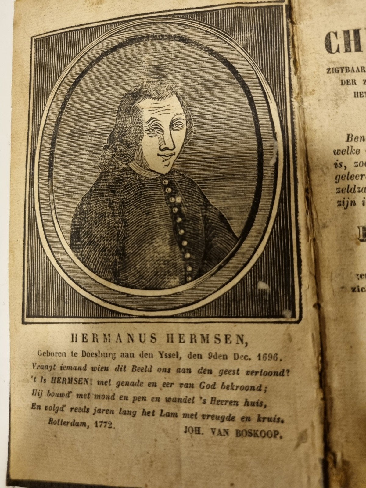 Hermanus Hermsen. De uitnemendheid van Christus liefde., Ophalen of Verzenden, Gelezen, Christendom | Protestants