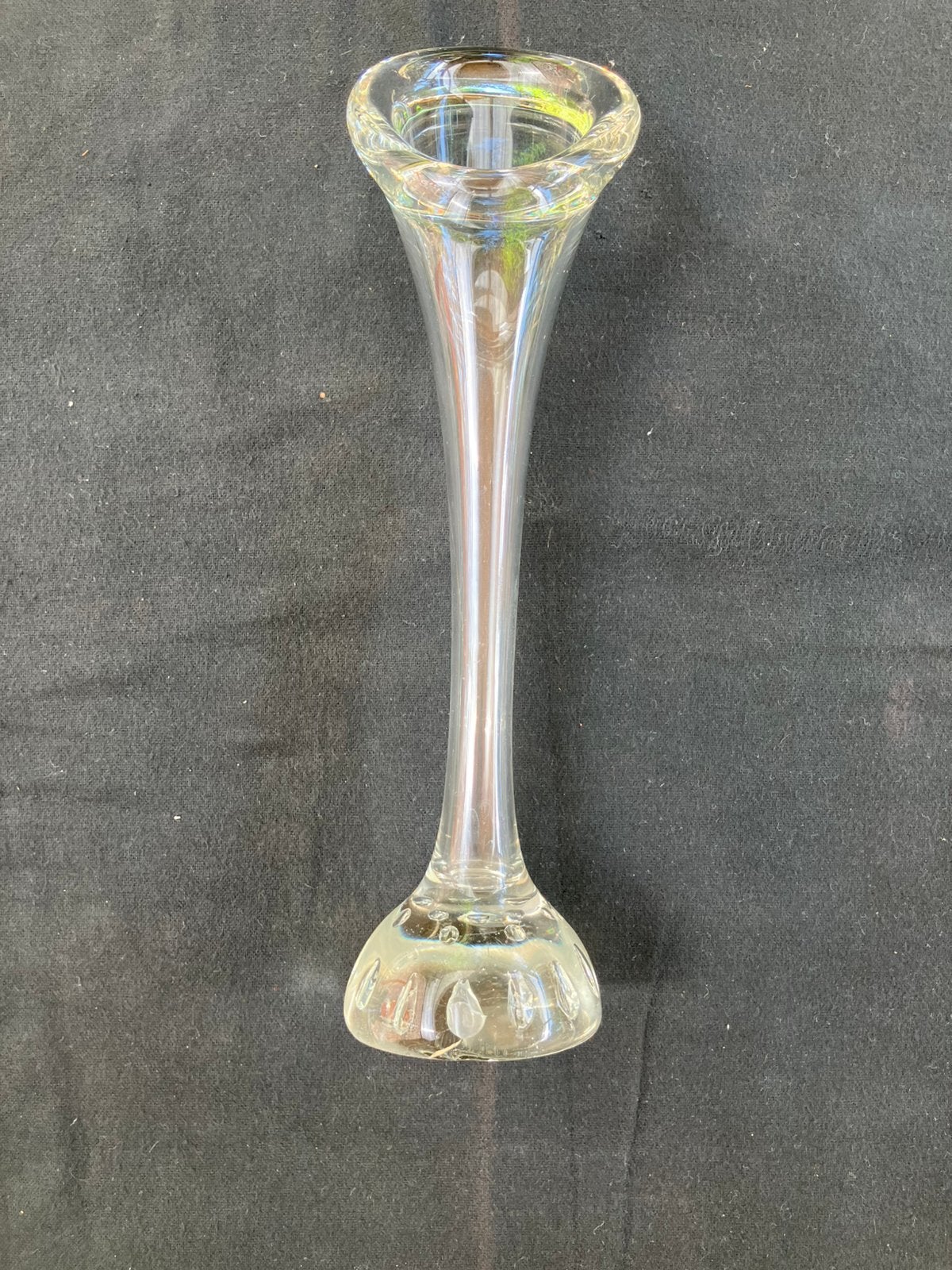 Vintage “ Aseda “ Zweeds glazen vaasje., Ophalen of Verzenden