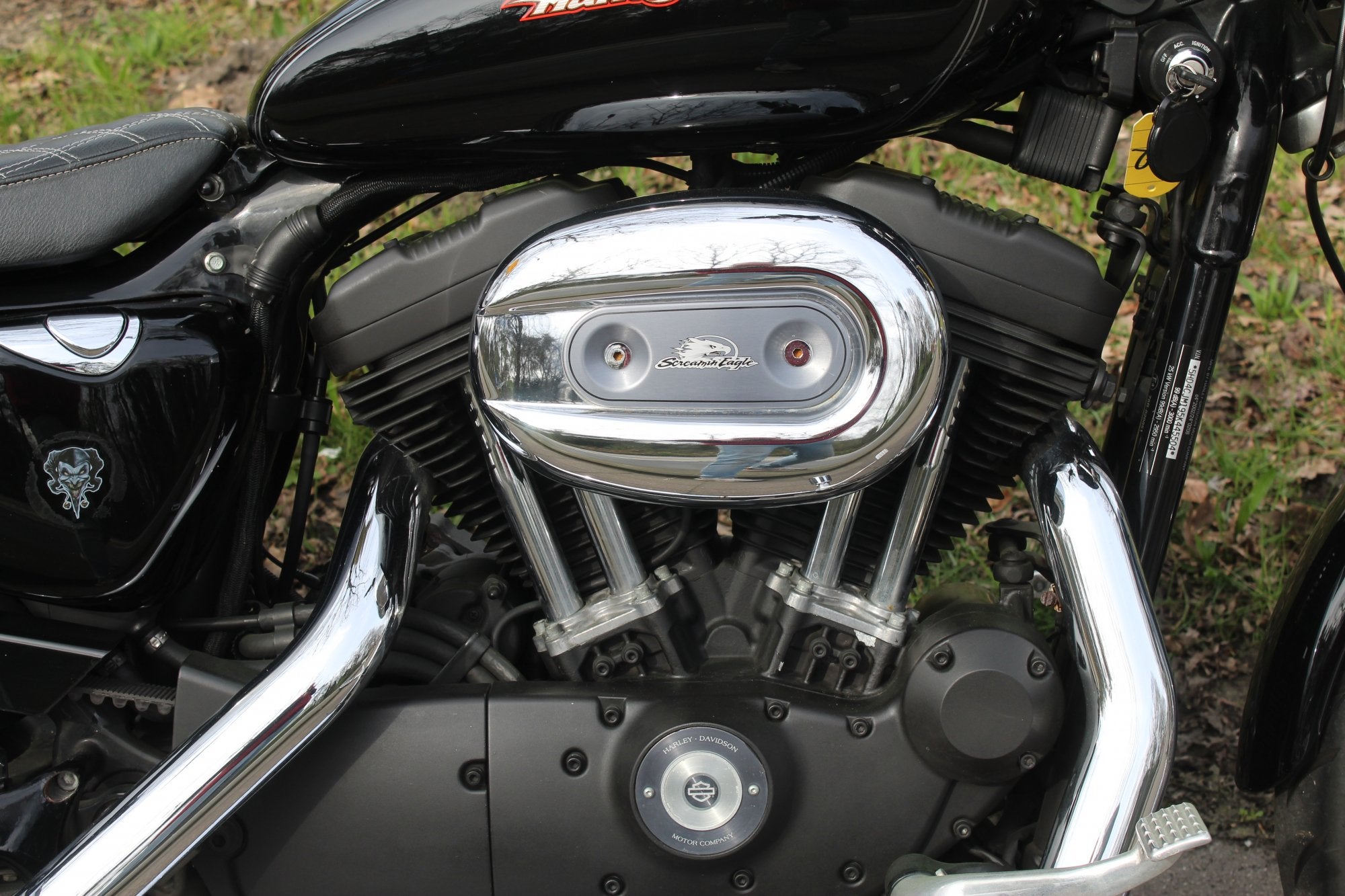 Harley-Davidson XL 883 XL883C Custom 53, Chopper, Bedrijf, 883 cc, Meer dan 35 kW