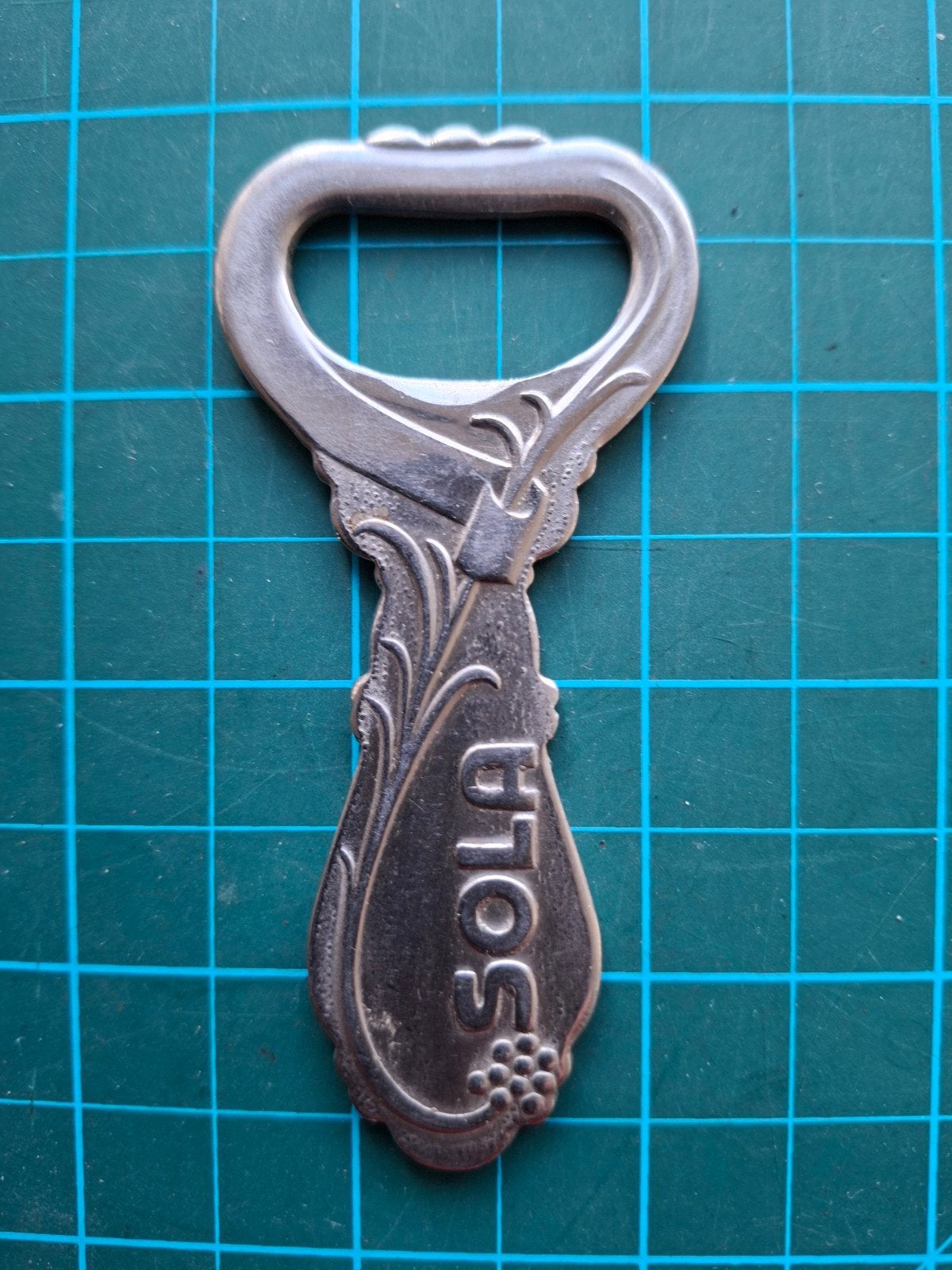 flesopener, SOLA met reclame G.Droste Hoorn, Ophalen of Verzenden, Gebruikt, Gebruiksvoorwerp