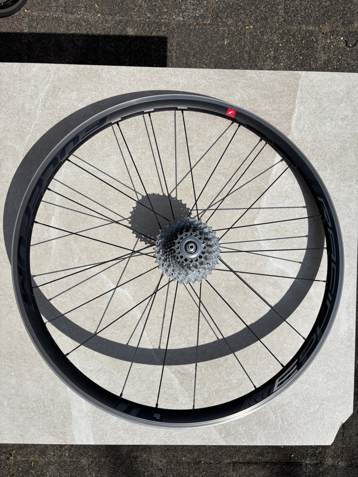 Fulcrum Racing 3 Wielset met Cassette - Zo goed als nieuw, Wiel, Verzenden, Zo goed als nieuw, Aluminium