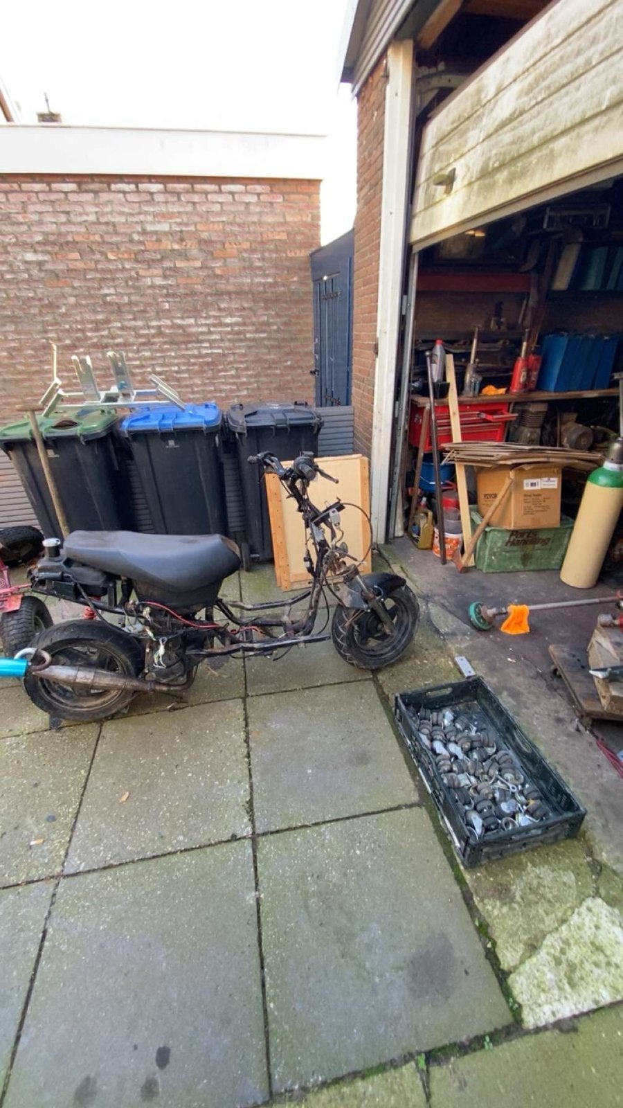 CPI Scooter 70cc met Polini en Malossi onderdelen, Ophalen, Gebruikt