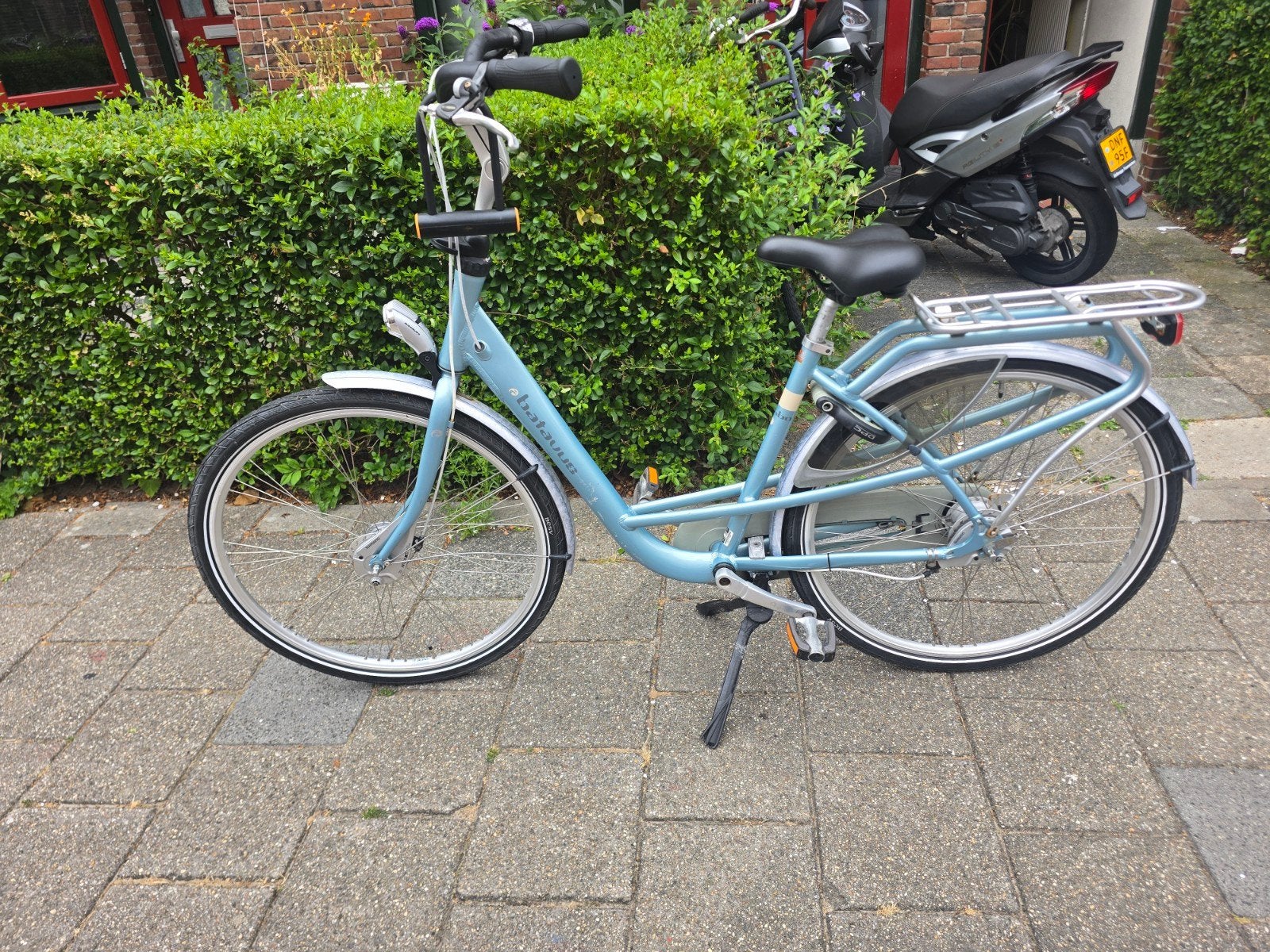 Batavus damesfiets – 7 versnellingen, verlichting en bel, Fietsen en Brommers, Ophalen, Gebruikt, Versnellingen, Batavus