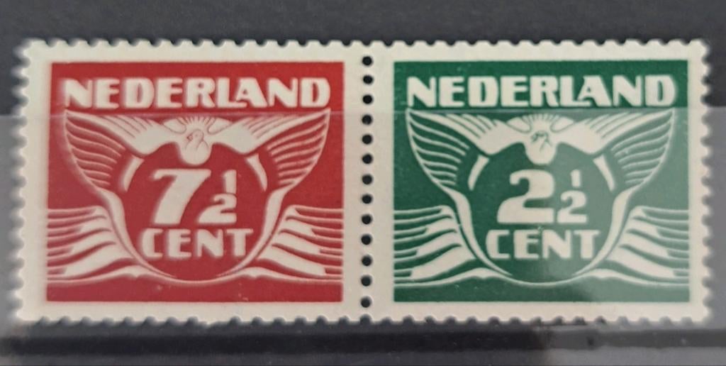 NVPH 379a combi vliegende duif pf, Ophalen of Verzenden