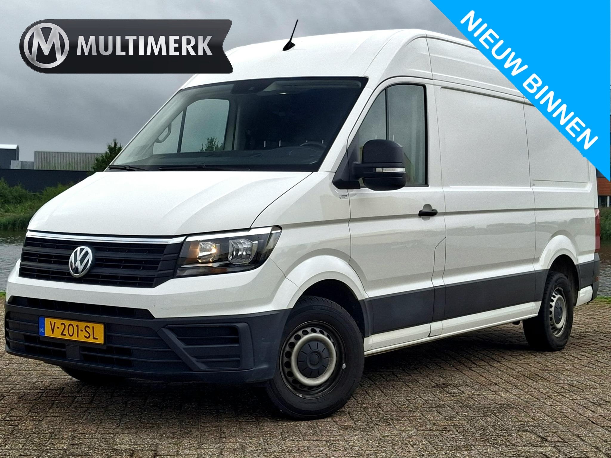 Volkswagen Crafter 35 2.0 TDI L3H3 Highline, Auto's, Gebruikt, 4 cilinders, Volkswagen, Origineel Nederlands
