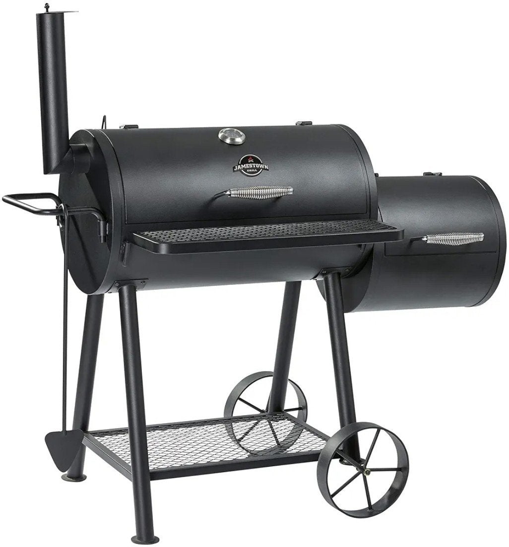 Nieuwe rookbarbecue met twee grillvlakken, Tuin en Terras, Ophalen of Verzenden, Nieuw